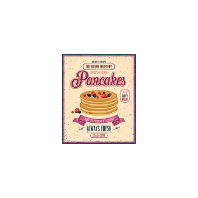 48889706-Vintage Pancakes Poster. 7 tamaños disponibles