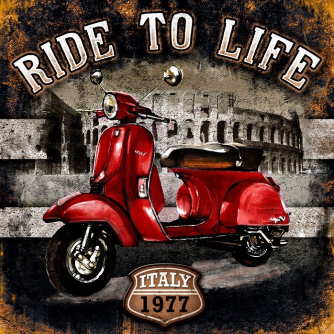 GR3 Cuadro Moto 01 Ride to Life