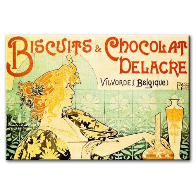 VANP2009 Cuadro Biscuits and Chocolat Delacre - Cuadrostock