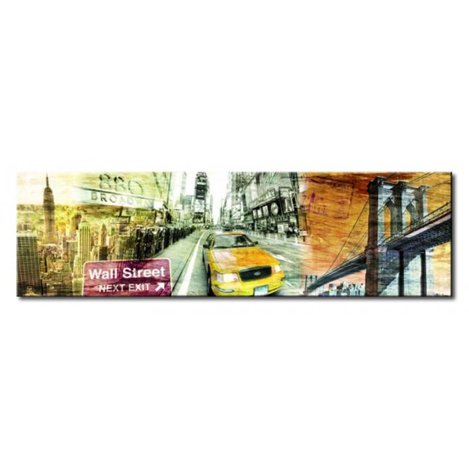 Cuadro New York Collage 012 140 x 40