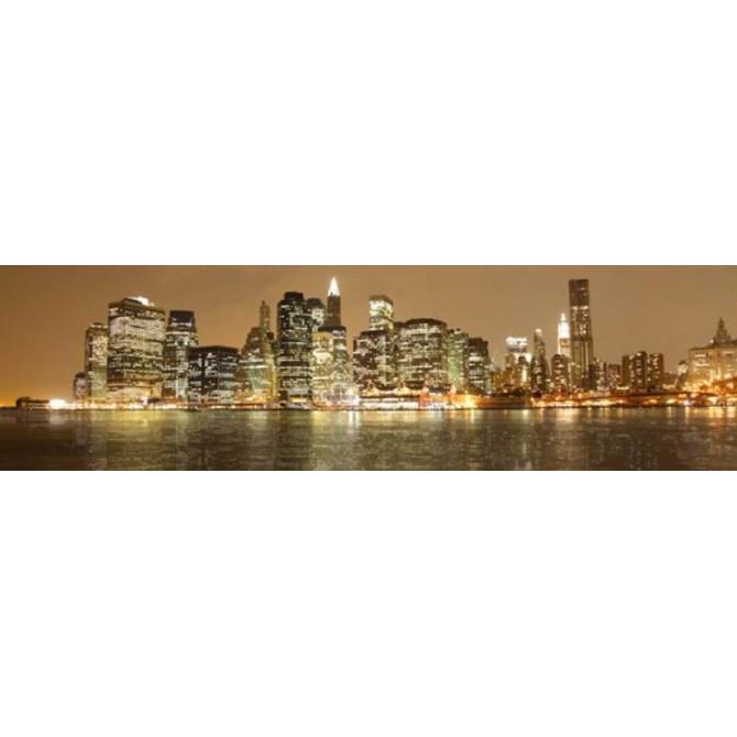 26215762 / Cuadro Nueva York noche 04 140 x 40