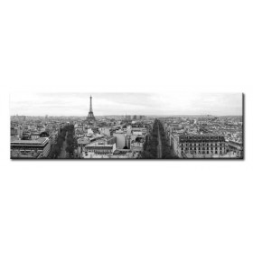 14396139 / Cuadro Torre Eiffel vista panorámica 140 x 40