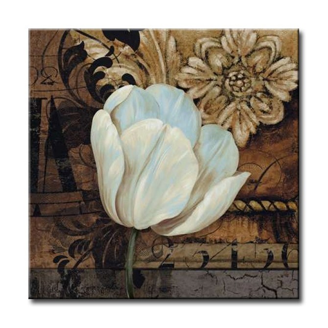 11_GLA-609_Artifact II / Cuadro Flores, Flor Blanca