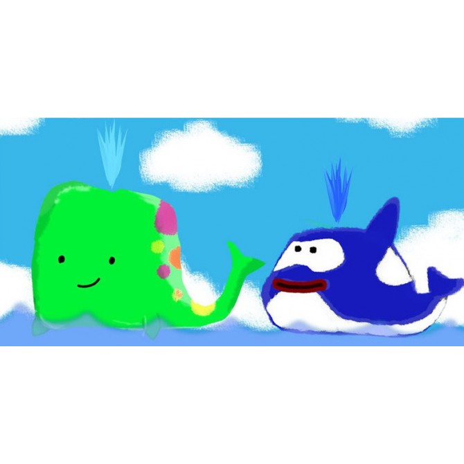 Cuadro Ballenas -16