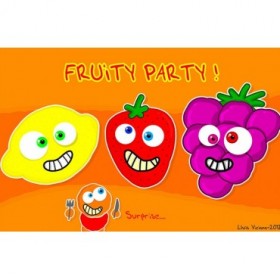 Cuadro Fruity Party 04 - Cuadrostock