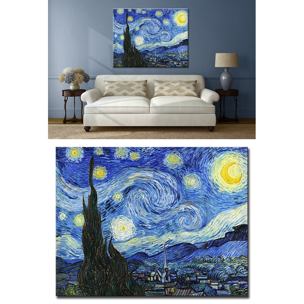 Consejo llamada vocal Cuadro Van Gogh - La noche estrellada