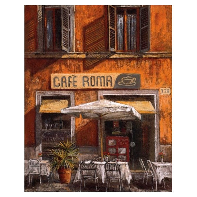 12241 / Cuadro Café Roma - Cuadrostock