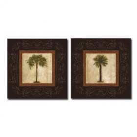 XL73-12559-60 Cuadro Palmera
