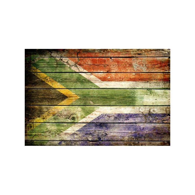 JHR-Cuadro bandera - Sudáfrica 2