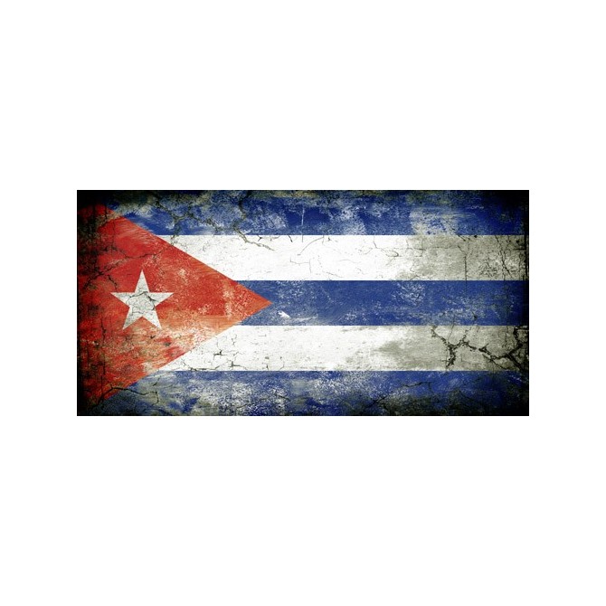 JHR-Cuadro bandera - Cuba 1 - Cuadrostock