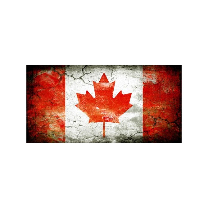 JHR-Cuadro bandera - Canadá 1 - Cuadrostock