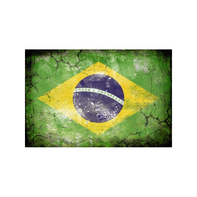 JHR-Cuadro bandera - Brasil 1