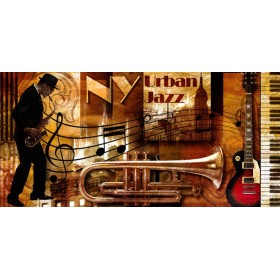 PR-Cuadro Collage New York Jazz 01 - Cuadrostock