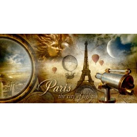 PR-Cuadro Collage Paris Fantasia