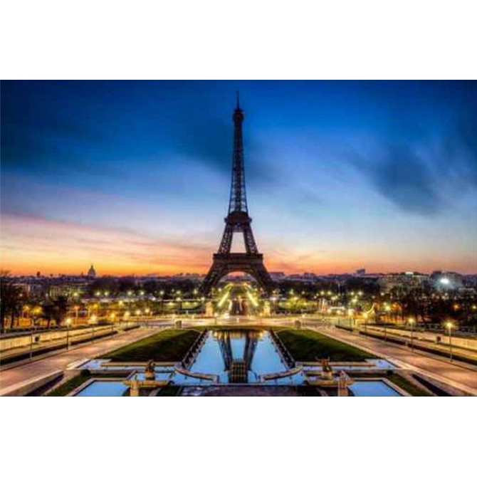 38382416 / Cuadro Torre Eiffel noche