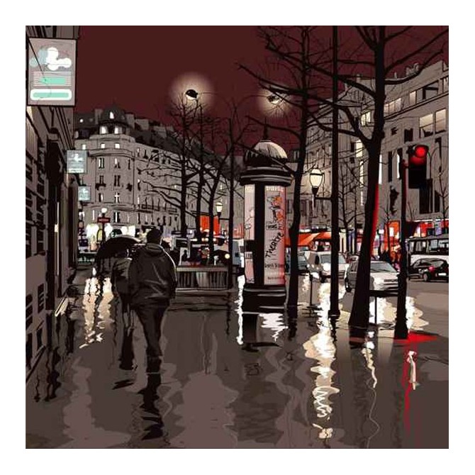 39728089 / Cuadro Calle de  París