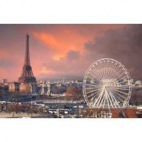 5917913 / Cuadro París bajo un cielo nublado