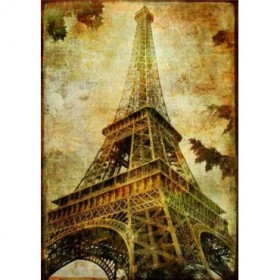 9885838 / Cuadro Torre Eiffel Vintage
