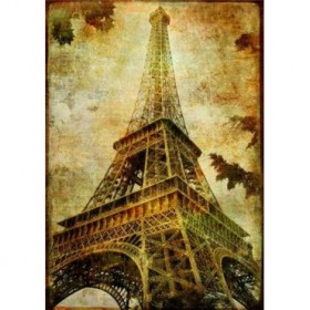 9885838 / Cuadro Torre Eiffel Vintage - Cuadrostock