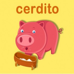 23159353 / Cuadro Cerdito II - Cuadrostock