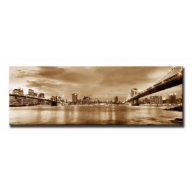 10111095-S / Cuadro Puente de Brooklyn y New York - Cuadrostock