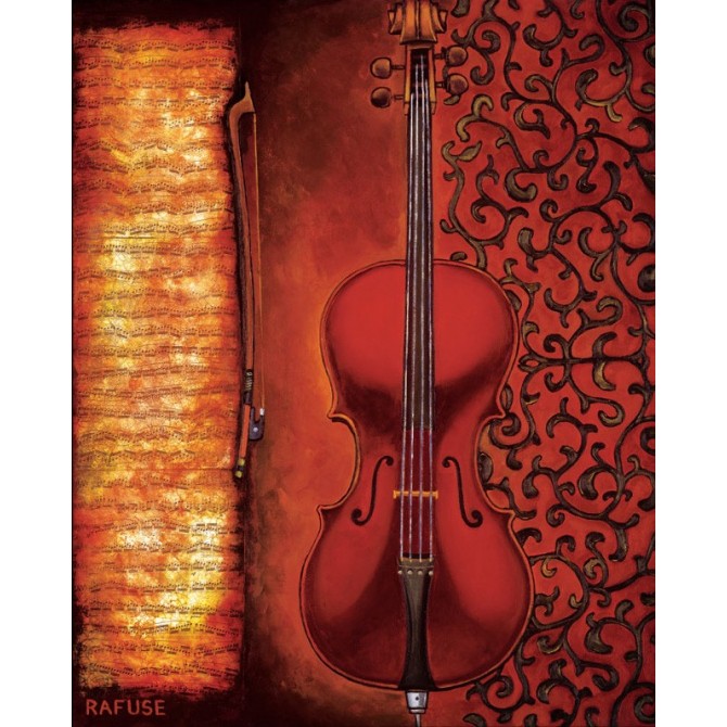 12056 / Cuadro Red Cello - Cuadrostock