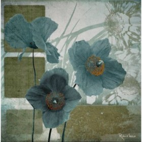 LRP 110 / Cuadro Cerulean Poppies I