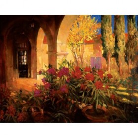 8800 / Cuadro Twilight Courtyard