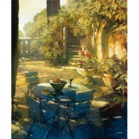 8082 / Cuadro Sunlit Terrace, Crillon le Brave