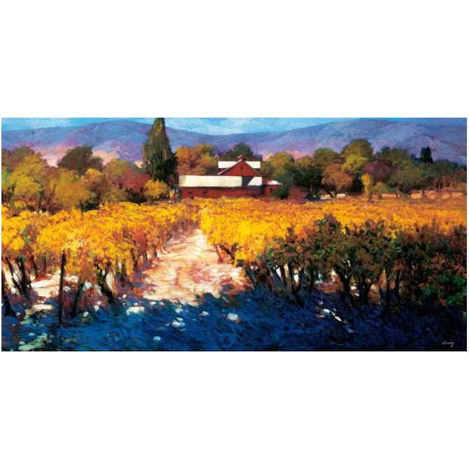 8599 / Cuadro Vineyard Afternoon