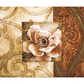 8595 / Cuadro Linen Roses II - Cuadrostock