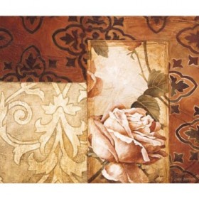 8594 / Cuadro Linen Roses I