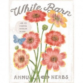 White Barn Flowers III - Cuadrostock