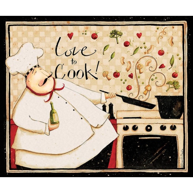 Love To Cook - Cuadrostock