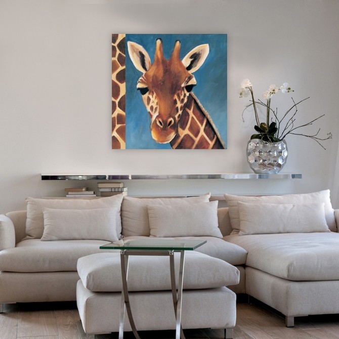 Exotic Giraffe - Cuadrostock