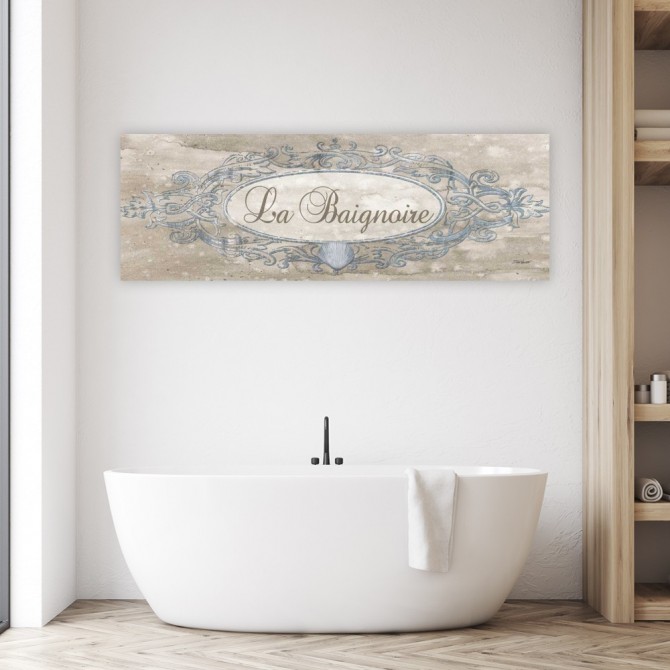 La Baignoire Sign - Cuadrostock