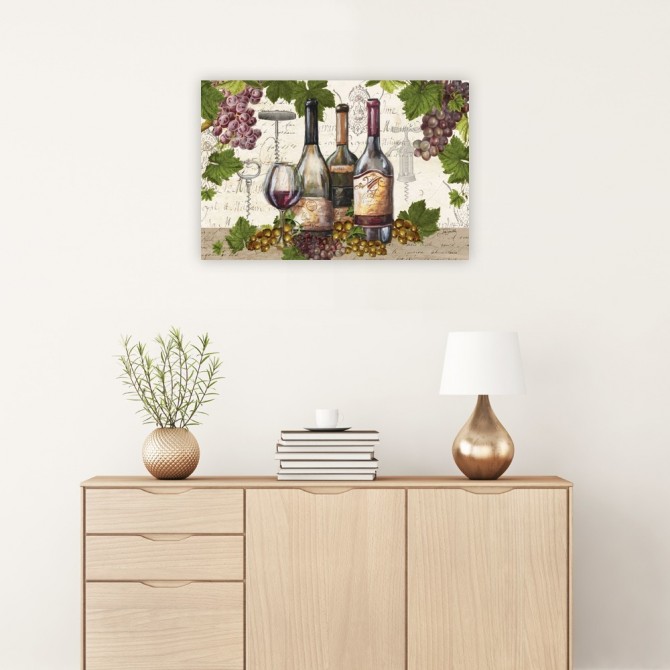 Botanical Wine Landscape