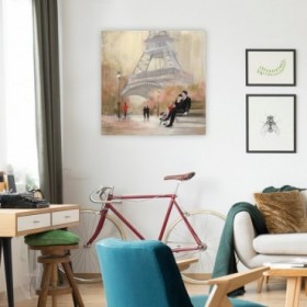 Romantic Paris I Red Jacket