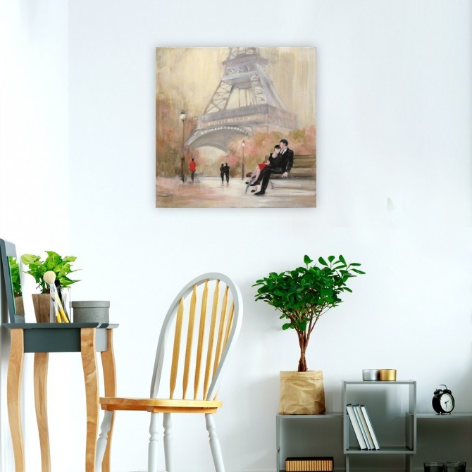 Romantic Paris I Red Jacket