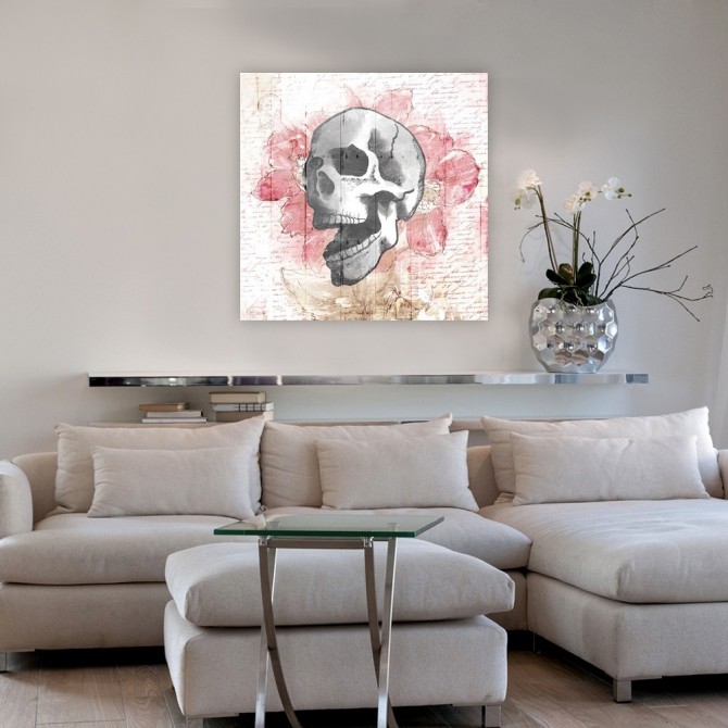 Floral Skull - Cuadrostock