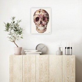 Skull And Rose Petals