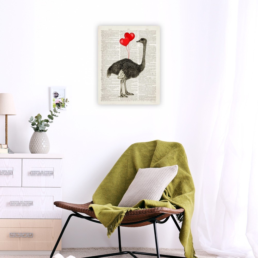 Ostrich In Love Ostrich In Love