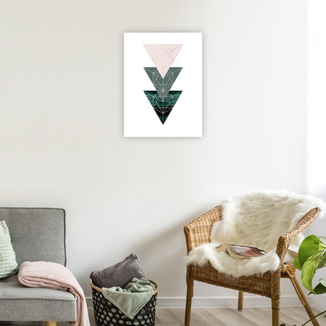 Evergreen Blush Geo 4