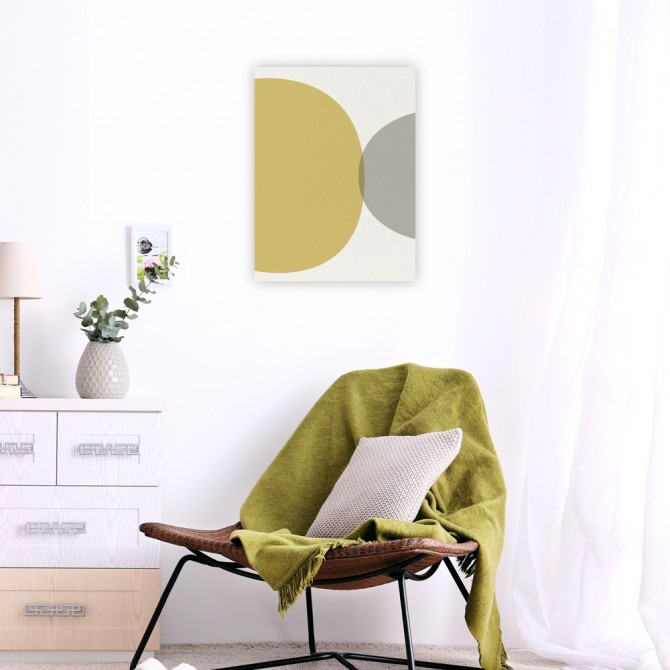 Mid Century Abstract Circle 2