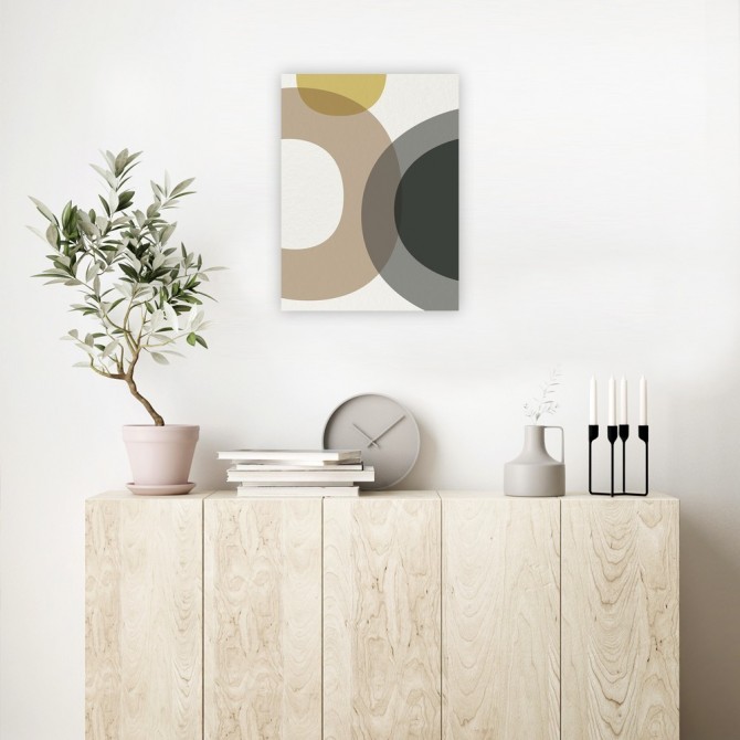 Mid Century Abstract Circle 5