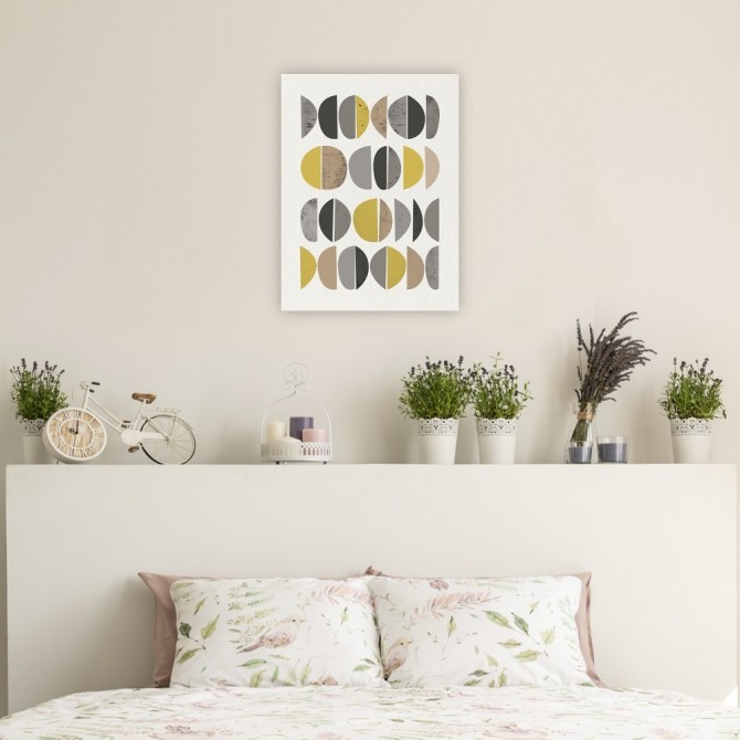 Mid Century Abstract Circle 8