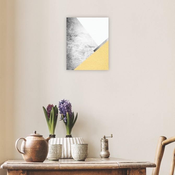 Yellow and Grey Mountains
