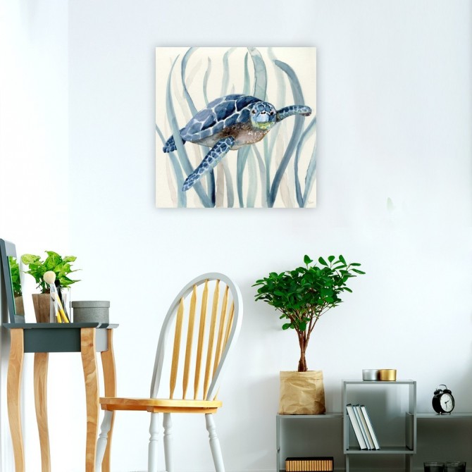 Turtle in Seagrass I