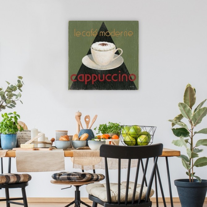 Cafe Moderne Cappuccino - Cuadrostock