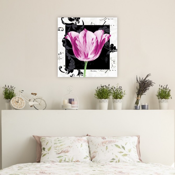 Damask Tulip I - Cuadrostock